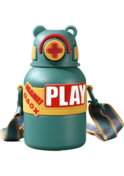 316 Paslanmaz Çelik Hasır Bardak Büyük Kapasiteli Çocuk Su Şişesi 550ML (Yurt Dışından) fiyatları