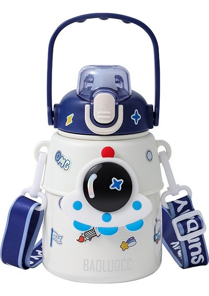 316 Paslanmaz Çelik Astronot Yalıtım Kupası Kış Çocuk Su Isıtıcısı ml (Yurt Dışından)
