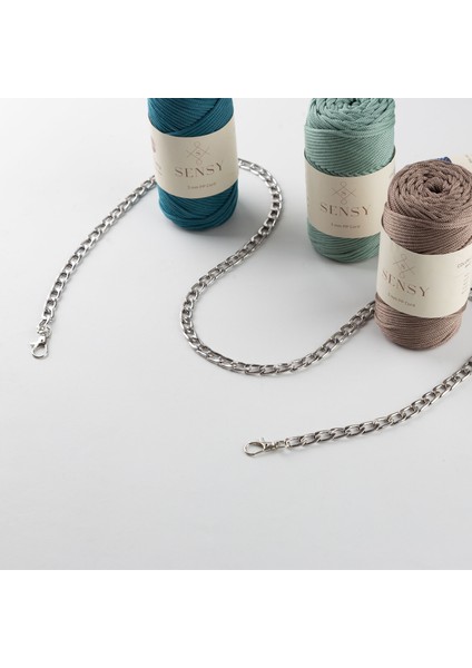 Alem Model Demir Çanta Zinciri 120 cm Çanta Aksesuarı