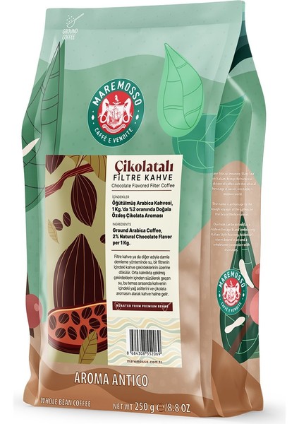 ê Çikolata Aromalı Filtre Kahve 250 Gr