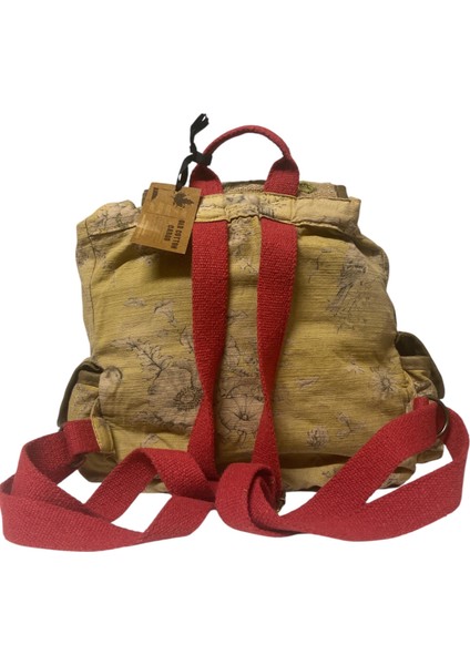 Kaliteli Tek Gözlü Vintage Salaş Disayn Sırt Günlük Okul Gezi Kamp Trekking Çantası 29CMX36CM indirimleri