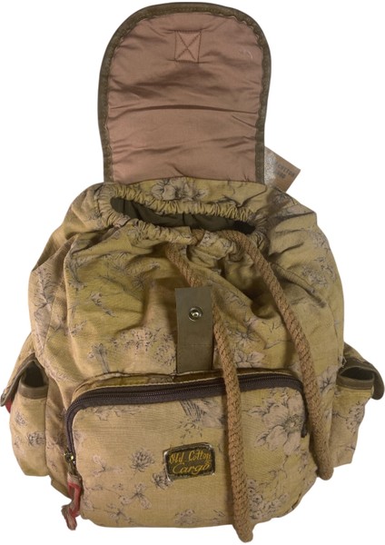 Kaliteli Tek Gözlü Vintage Salaş Disayn Sırt Günlük Okul Gezi Kamp Trekking Çantası 29CMX36CM