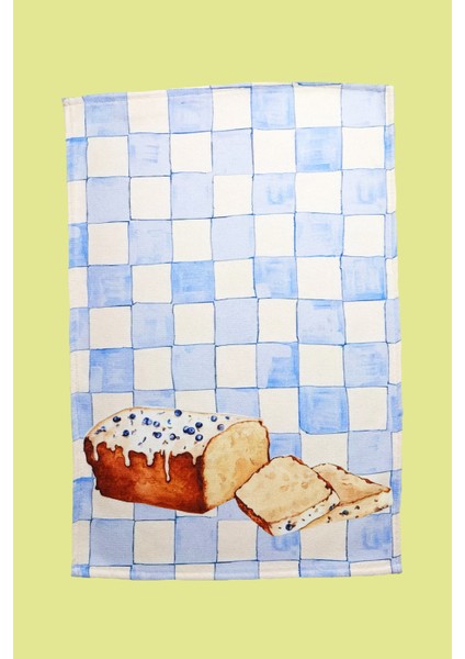 Bread & Croissant Desen, Dekoratif Mutfak Fırın Havlusu, 3 Adet 35X50CM Pamuk Havlu fırsatları