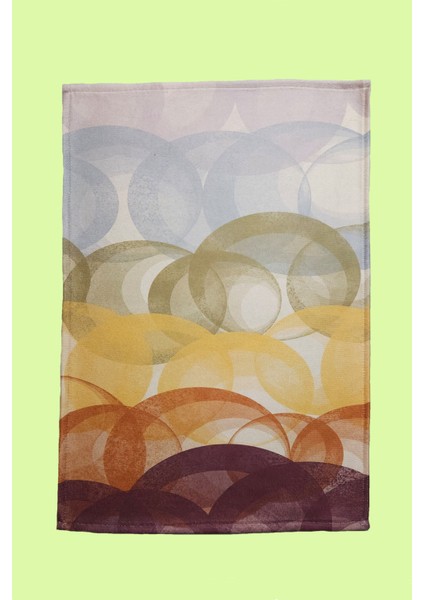 Asymmetric Colors Desen, Dekoratif Mutfak Fırın Havlusu, 3 Adet 35X50CM Pamuk Havlu fırsatları