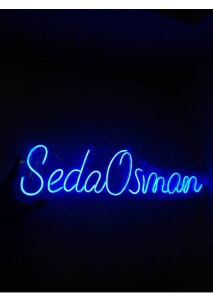 9 Harfli Kişiye Özel Neon LED Yazı – Isim Yazılı Dekoratif Duvar Işığı fırsatları