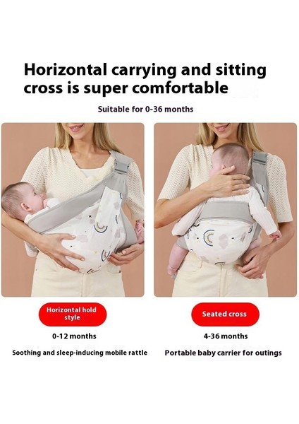 Bebeği Tutmak Için Bebek ile Yenidoğan Bebek Taşıyıcı Ön Taşıma Tipi Yatay Tutma Serbest Eller Bebek Gezisi Basit Sırt Havlu Çantası (Yurt Dışından) fiyatları