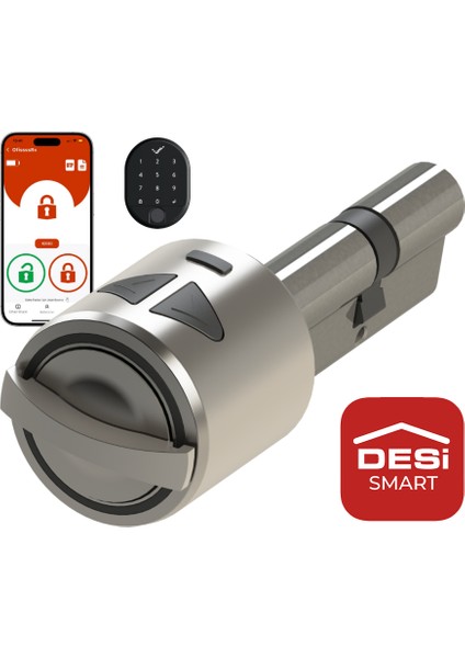 Utopic R Akıllı Kilit ve Parmak Izi V3&tuş Takımı