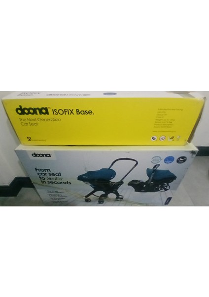 Doona Orjinal, Araba Koltuğu Olabilen, Bebek Arabası ve Isofix Baza set fırsatları