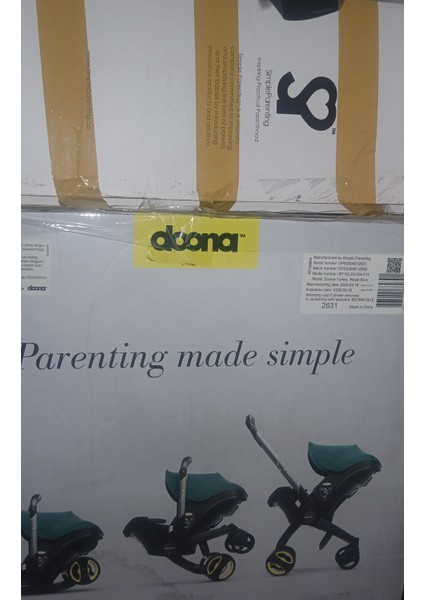 Doona Orjinal, Araba Koltuğu Olabilen, Bebek Arabası ve Isofix Baza set indirimleri