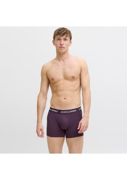 Erkek 5'li Düz Renk Boxer Paketi - Solid modelleri