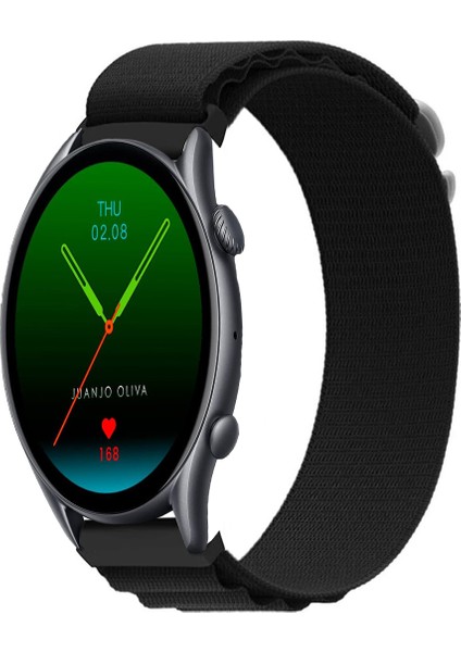 Amazfit Gtr3 ve Gtr3 Pro Uyumlu Kordon Alpine Loop Döngü Spor Kayış