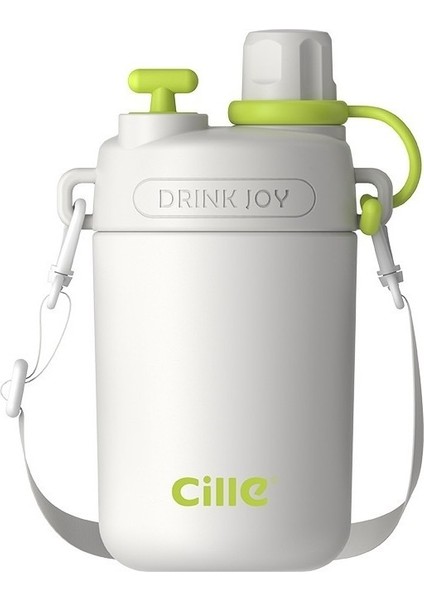 Xile Termos Bardak Çocuk Pipetli Bardak Su Bardağı (Yurt Dışından)