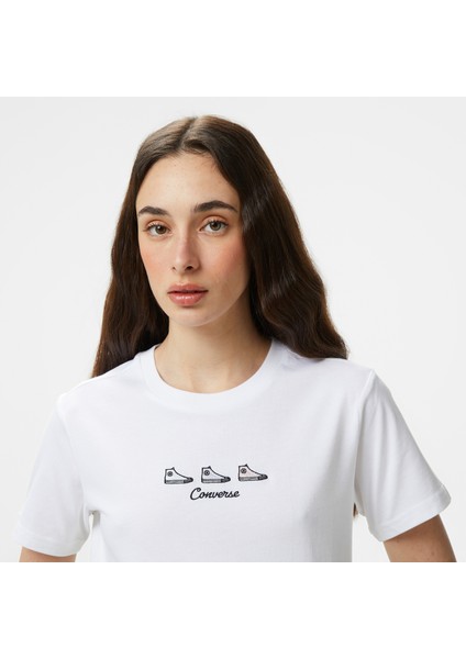 Kadın Beyaz T-Shirt fırsatları