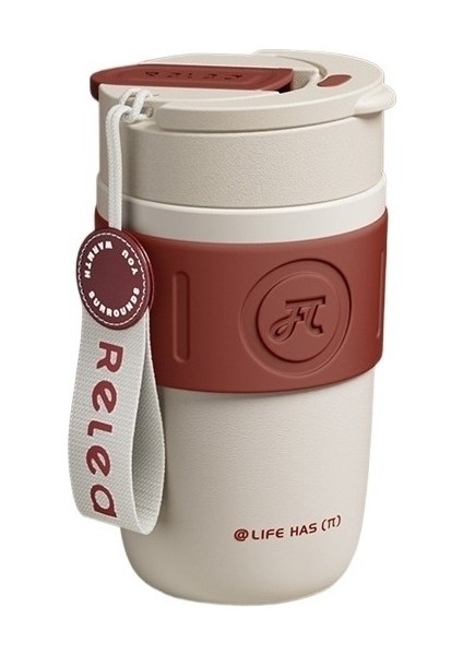 Termos Kahve Bardağı Paslanmaz Çelik Hasır Su Bardağı (Yurt Dışından)