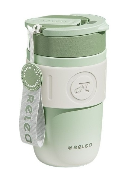 Termos Kahve Bardağı Paslanmaz Çelik Hasır Su Bardağı (Yurt Dışından)