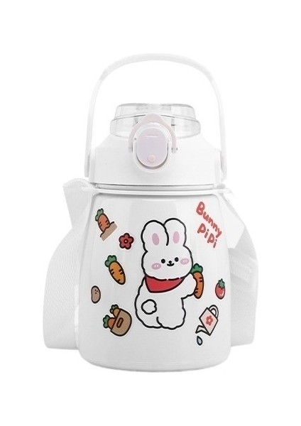 Sevimli Termos Paslanmaz Çelik Su Bardağı Öğrenci Göbek Kupası (Yurt Dışından) fiyatları