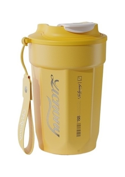 Kahve Fincanı Paslanmaz Çelik Termos Bardak Taşınabilir Su Bardağı (Yurt Dışından)