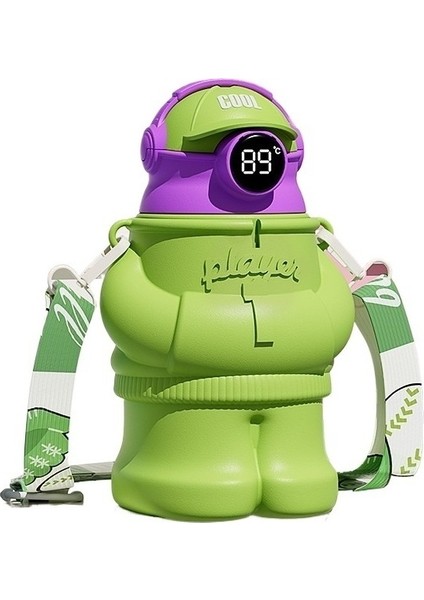 Çocuk Termos Bardak Paslanmaz Çelik Hasır Göbek Bardak Askısı Su Bardağı (Yurt Dışından)