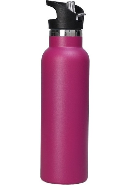 Büyük Ağızlı Çift Katmanlı Paslanmaz Çelik Yalıtımlı Su Şişesi (Yurt Dışından)