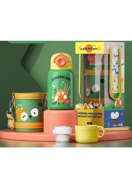 Çocuk Termos Bardak Gıda Sınıfı Saman Bardak Sevimli Hediye Su Bardağı (Yurt Dışından) modelleri