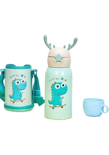 Paslanmaz Çelik Çocuk Termos Bardak Karikatür Pipetli Su Isıtıcısı (Yurt Dışından) fiyatları