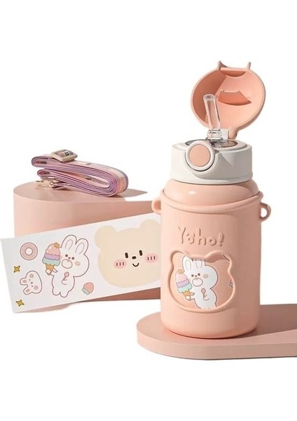 Büyük Kapasiteli Çocuk Damlatmaz Bardak Termal Su Bardağı (Yurt Dışından)