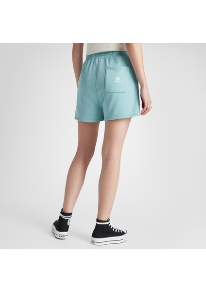 Classic Kadın Star Chevron Mavi Şort modelleri