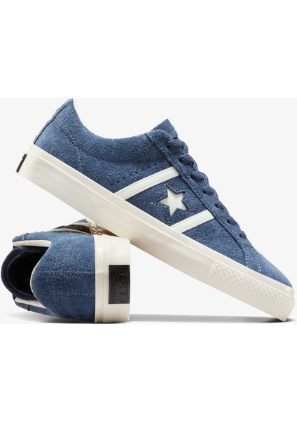 One Star Academy Pro Unisex Lacivert Süet Sneaker