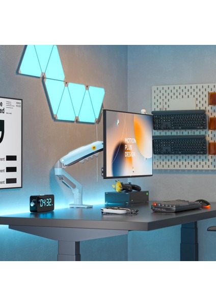 F80 17"-30" Amortisörlü 2-9 kg Monitör Standı