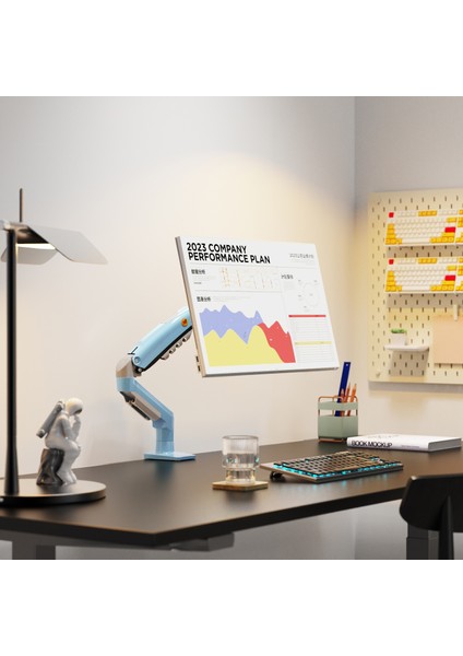 F80 17"-30" Amortisörlü 2-9 kg Monitör Standı