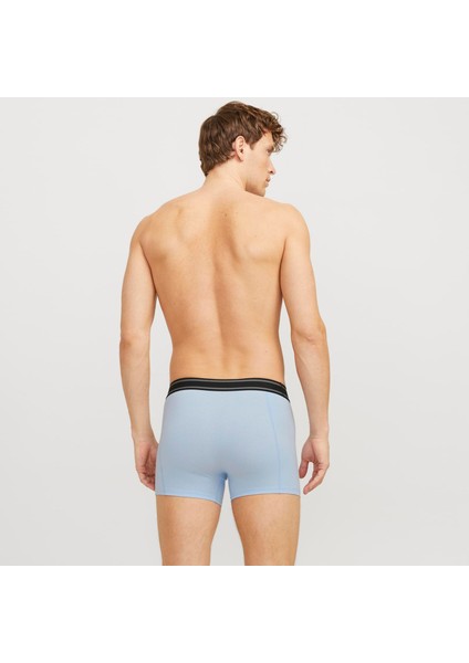 Erkek Logolu 3'lü Düz Renk Boxer Paketi - Aiden indirimleri