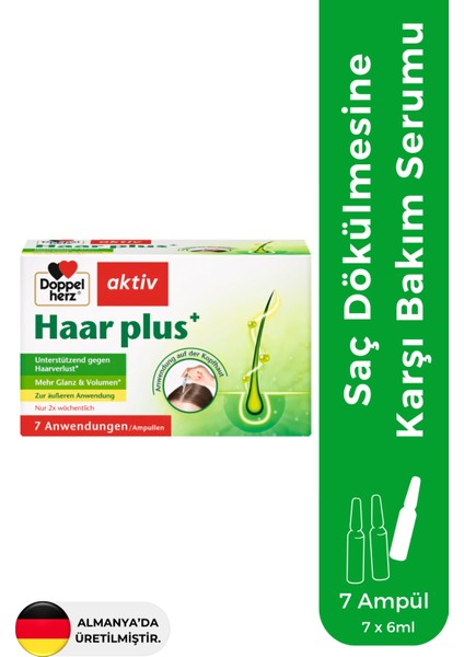 Aktiv Saç Bakım Serumu (6 ml x 7 Ampül)