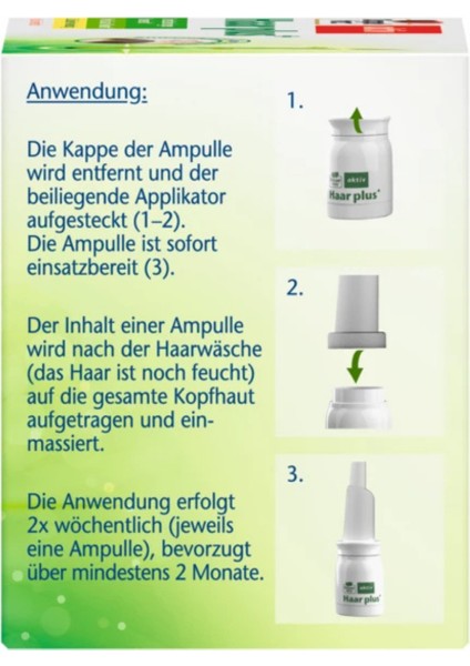 Aktiv Saç Bakım Serumu (6 ml x 7 Ampül) indirimleri