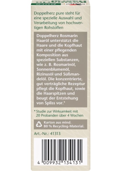 Pure Biberiye Yağı Içeren Saç Bakım Yağı - 50 ml