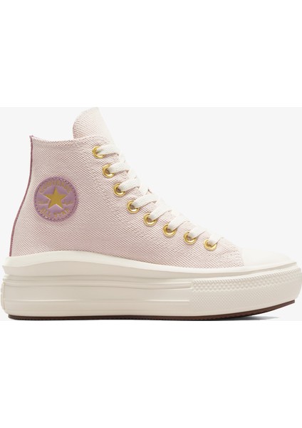Chuck Taylor All Star Move Gold Çocuk Pembe Sneaker