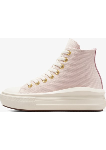 Chuck Taylor All Star Move Gold Çocuk Pembe Sneaker fırsatları