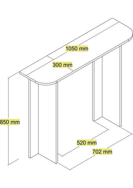 Variant Parma Makyaj Masası Dresuar - Traverten Mermer indirimleri