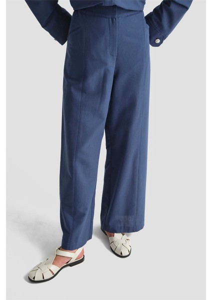 Kup Detaylı Keten Takım 25Y6017 Lacivert indirimleri