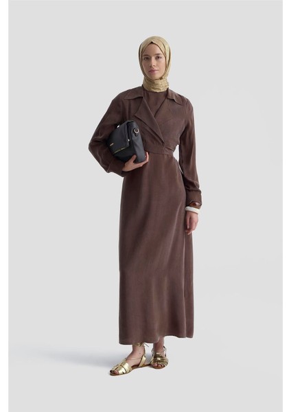 Bluz Elbiseli Takım 25Y6009 Kakao