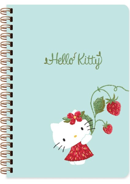 A5 Sert Kapak Spiralli Defter - Mavi