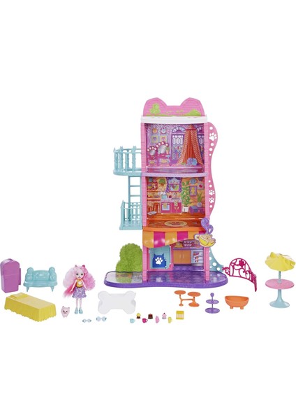 Şehir Evi ve Kafe Oyun Seti, 4 Yaş ve Üzeri, HHC18