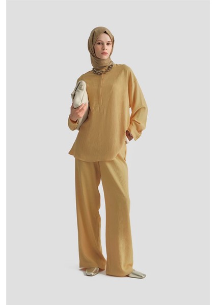 Tunik Pantolon Takım 25KD4005 Camel