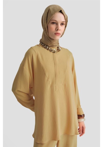Tunik Pantolon Takım 25KD4005 Camel modelleri