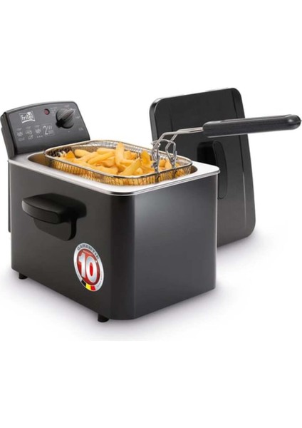 Turbo Fritöz 3200 W Çıkabilir Hazne