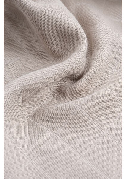 Organik Pamuk Müslin Bej Omuz Ağız Bezi Seti