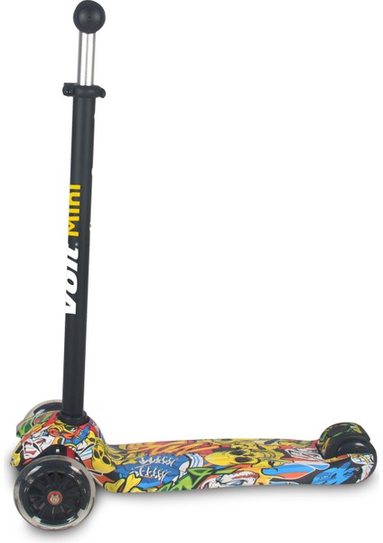 VOİT218 Işıklı 3 Teker Scooter Graffıtı 77