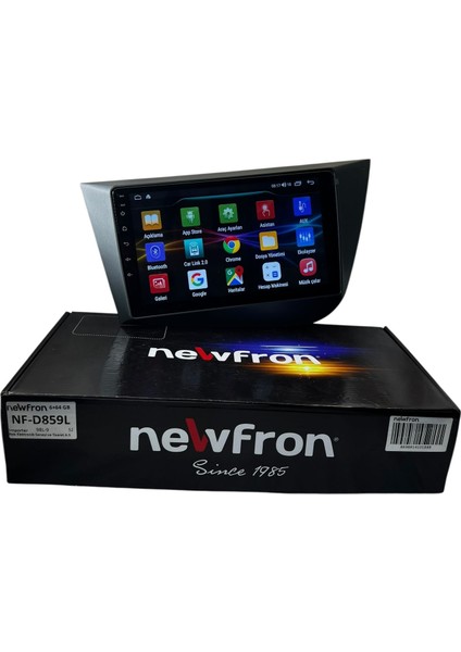 Seat Leon 2006-2012 Newfron 6-64 Tam Profesyonel Oem Multimedia fiyatları