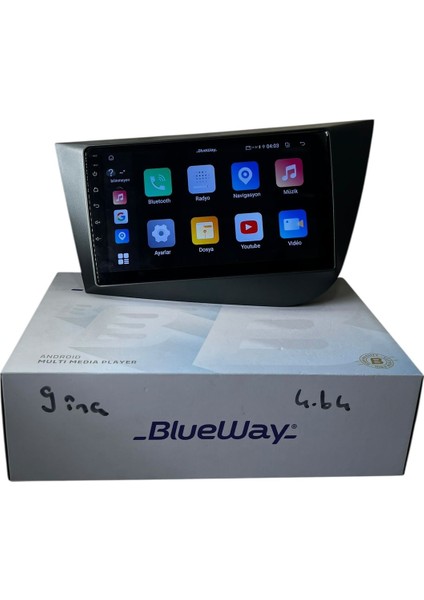 Seat Leon 2006-2012 Blueway 4-64 Profesyonel Oem Multimedia