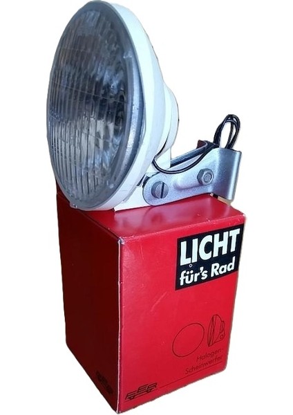 Bisiklet Ön Farı 6V/2.4 W 75MM (Beyaz)