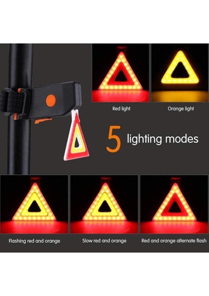 Bisklet Stop Lamba Reflektörlü Çakarlı fiyatları